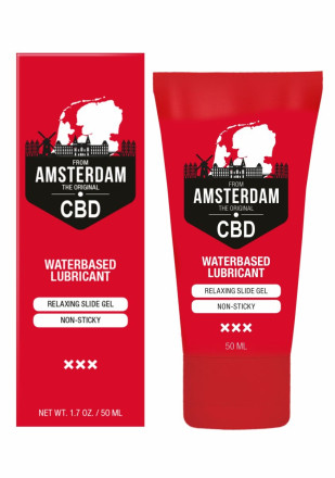 Лубрикант на водной основе CBD from Amsterdam Waterbased Lubricant - 50 мл. 