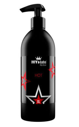 Разогревающий лубрикант на водной основе MyLube HOT - 500 мл. 