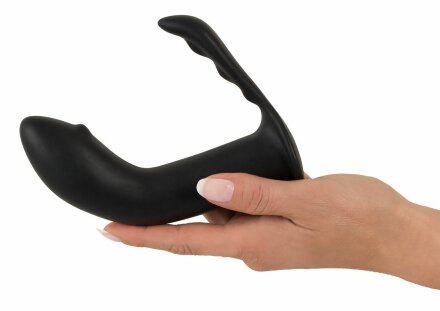 Черный стимулятор простаты Prostate Plug - 14 см. 