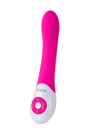 Розовый вибратор Nalone Pulse - 21 см. 