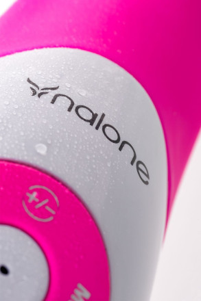 Розовый вибратор Nalone Pulse - 21 см. 