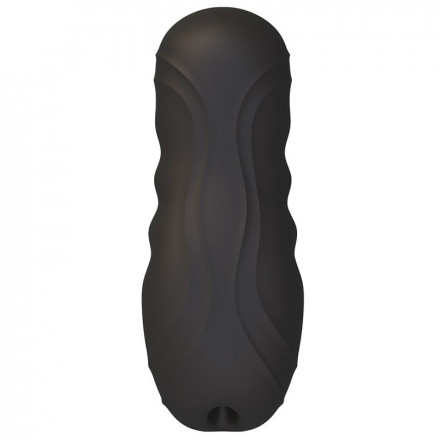 Чёрный мастурбатор Foaming Eve Dolls 