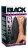 Чёрный анальный стимулятор Black Velvets Large - 12 см. 