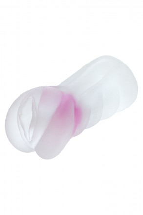 Прозрачный реалистичный мастурбатор Juicy Pussy Crystal Rose 