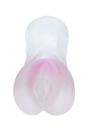 Прозрачный реалистичный мастурбатор Juicy Pussy Crystal Rose 