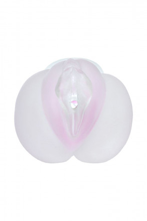 Прозрачный реалистичный мастурбатор Juicy Pussy Crystal Rose 
