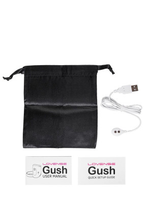 Зеленый портативный мастурбатор Gush 