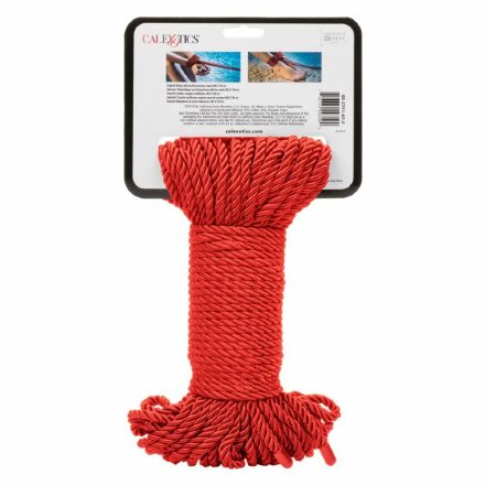 Красная веревка для связывания BDSM Rope - 30 м. 