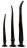 Набор из 3 длинных анальных пробок Super Long Flexible Butt Plug Set 