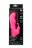 Розовый вибратор с клиторальным стимулятором PURRFECT SILICONE DELUXE RABBIT - 19 см. 