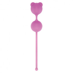 Розовые вагинальные шарики PUSSYNUT DOUBLE SILICONE