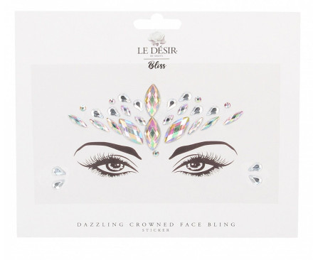 Украшение на лицо Dazzling Crowned Face 