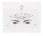 Украшение на лицо Dazzling Crowned Face 