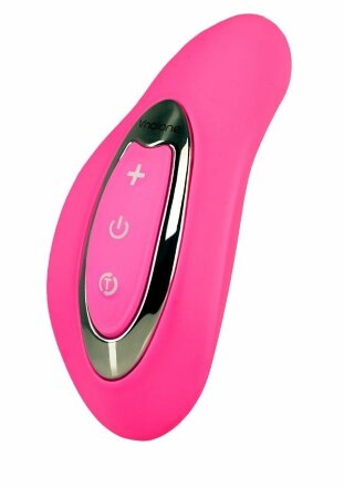 Розовый вибромассажер Nalone Curve 