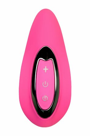 Розовый вибромассажер Nalone Curve 