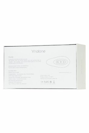 Розовый вибромассажер Nalone Curve 