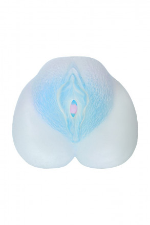 Прозрачный реалистичный мастурбатор Juicy Pussy Crystal Wave 