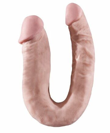 Двусторонний фаллоимитатор BIGSTUFF 16INCH DOUBLE DONG - 41 см. 