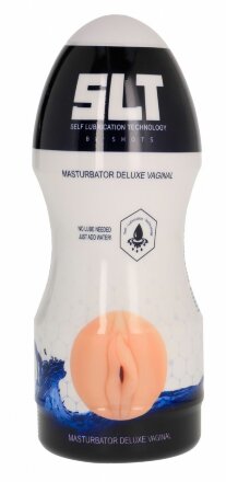 Телесный мастурбатор-вагина с самолубрикацией Self Lubrication Masturbator Deluxe 