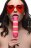 Ярко-розовый вибростимулятор-эскимо 10X Popsicle Vibrator - 21,6 см. 