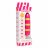 Ярко-розовый вибростимулятор-эскимо 10X Popsicle Vibrator - 21,6 см. 