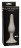 Серая анальная пробка Slim Anal Plug XL - 15,5 см. 