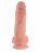 Телесный фаллоимитатор 8&quot; Cock with Balls - 21,3 см. 