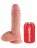 Телесный фаллоимитатор 8&quot; Cock with Balls - 21,3 см. 