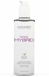 Водно-силиконовый лубрикант Wicked Simply HYBRID - 120 мл.