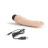 Телесный анальный вибратор 7  Slim Anal Realistic Vibrator - 20 см. 