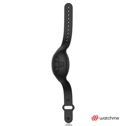 Голубое виброяйцо с черным пультом-часами Wearwatch Egg Wireless Watchme 