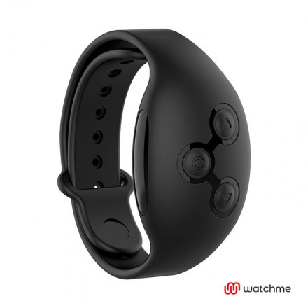 Голубое виброяйцо с черным пультом-часами Wearwatch Egg Wireless Watchme 