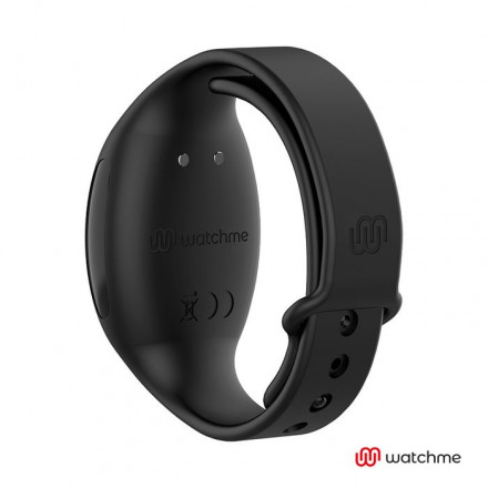 Голубое виброяйцо с черным пультом-часами Wearwatch Egg Wireless Watchme 
