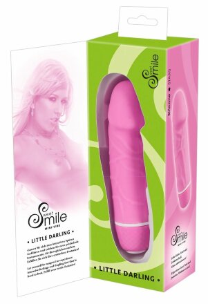 Миниатюрный вибратор Mini Little Darling - 12,5 см. 