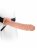 Фаллопротез телесного цвета Hollow Strap-On - 29 см. 