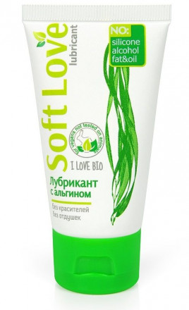 Гель-лубрикант на водной основе Soft Love - 50 гр. 
