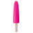 Ярко-розовый фаллоимитатор iScream Dildo - 22,5 см. 