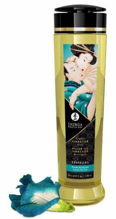 Массажное масло Sensual с цветочным ароматом - 240 мл.  