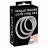 Набор из 3 эрекционных колец под металл Metallic Silicone Cock Ring Set 