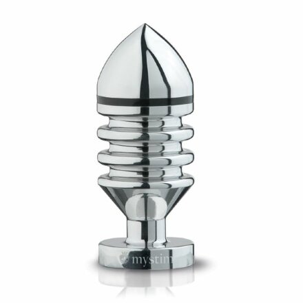 Металлическая анальная пробка Hector Helix Buttplug S - 10 см. 
