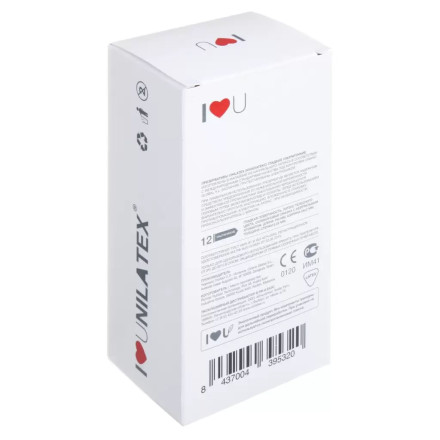 Ультратонкие презервативы Unilatex Ultra Thin - 12 шт. + 3 шт. в подарок 