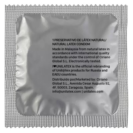 Ультратонкие презервативы Unilatex Ultra Thin - 12 шт. + 3 шт. в подарок 
