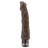 Коричневый вибратор-реалистик Cock Vibe 6 - 21,6 см. 