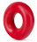 Набор из 2 красных эрекционных колец DONUT RINGS OVERSIZED 