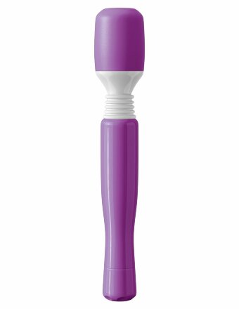 Фиолетовый вибромассажер Mini Wanachi 