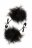 Зажимы для сосков с пухом FEATHERED NIPPLE CLAMPS 
