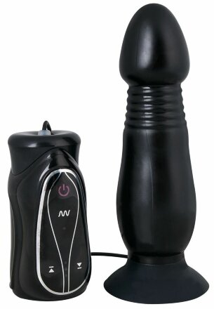 Вибровтулка с пультом Anal Pusher - 16 см. 