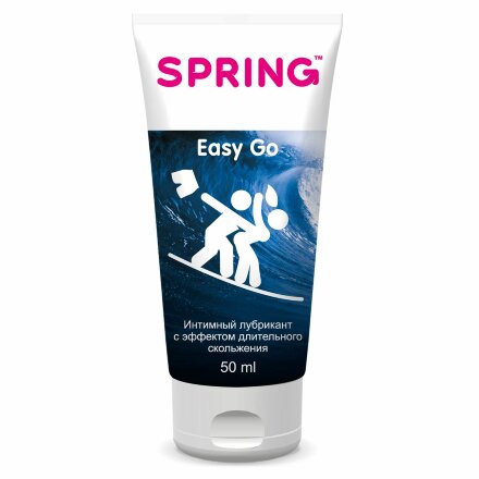 Интимный лубрикант с длительным скольжением Spring Easy Go - 50 мл. 