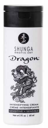 Интимный мужской крем SHUNGA DRAGON SENSITIVE - 60 мл. 