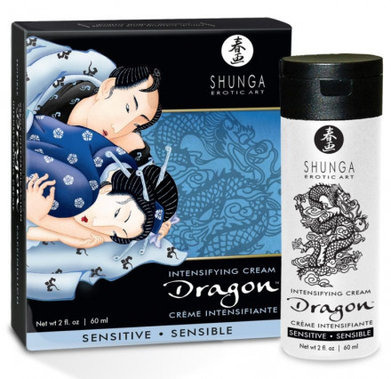 Интимный мужской крем SHUNGA DRAGON SENSITIVE - 60 мл. 